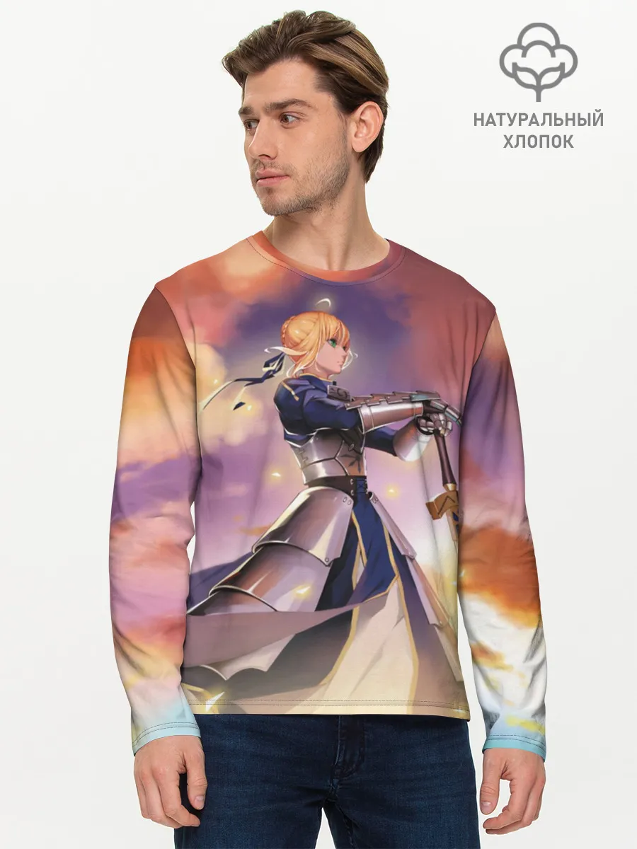 Мужской лонгслив базовый / Великий приказ