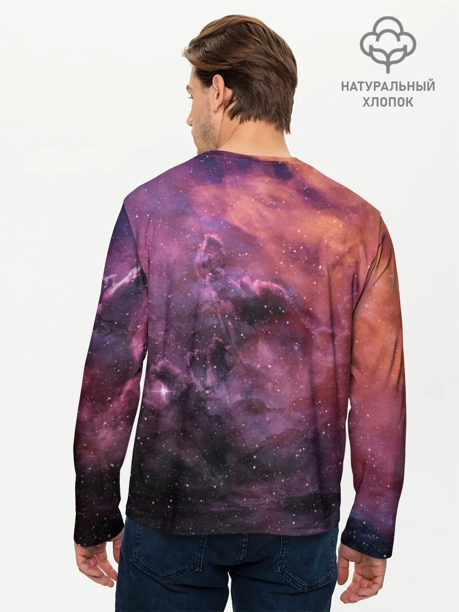 Мужской лонгслив базовый / Elon Musk Space Илон Маск