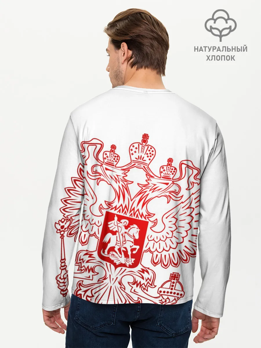 Мужской лонгслив базовый / Россия