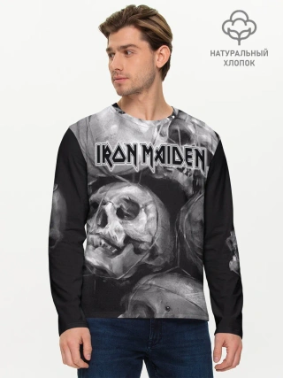 Мужской лонгслив базовый / Iron Maiden