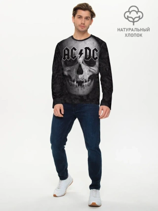 Мужской лонгслив базовый / AC/DC