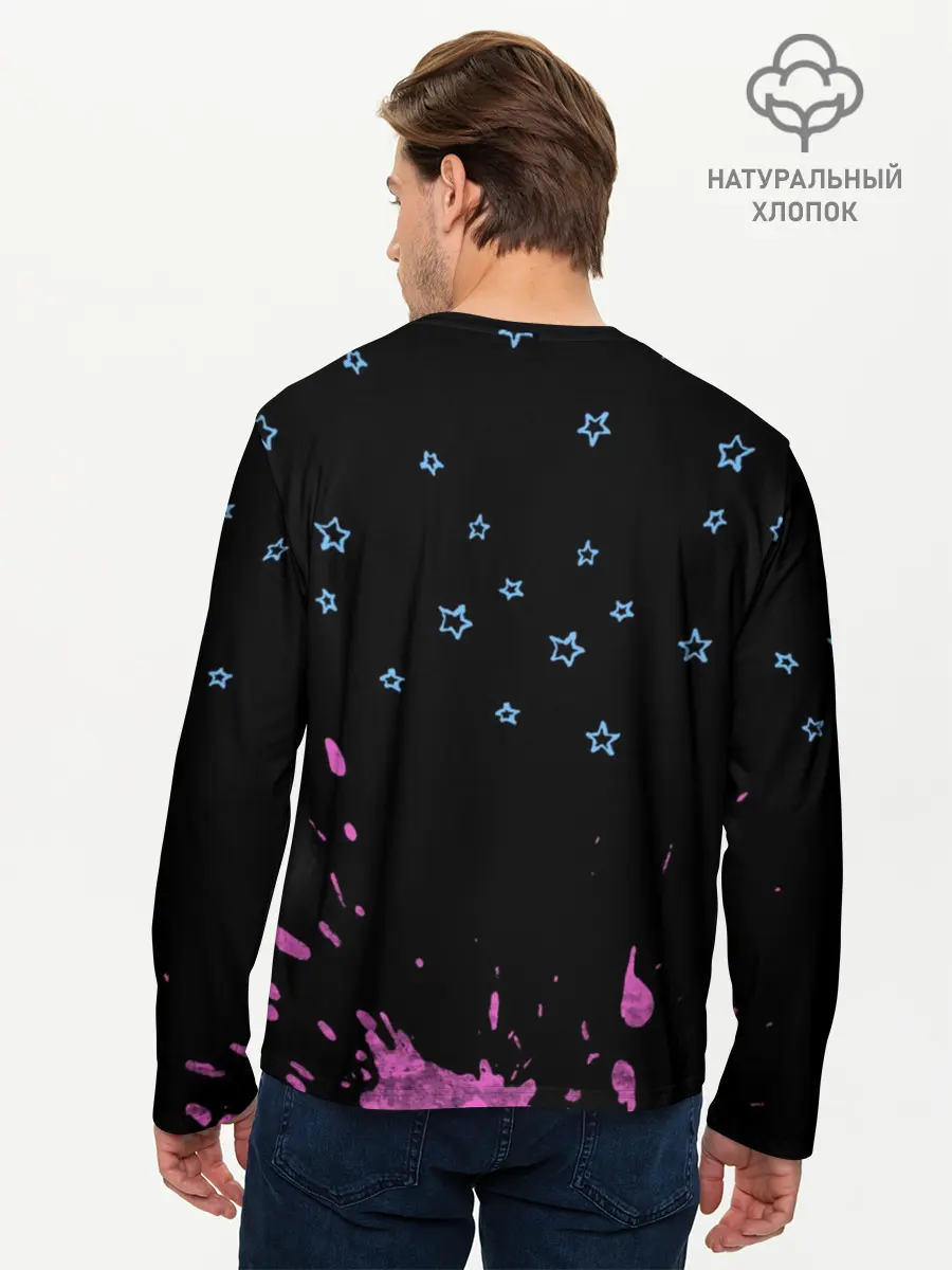 Мужской лонгслив базовый / LIL PEEP - Runaway