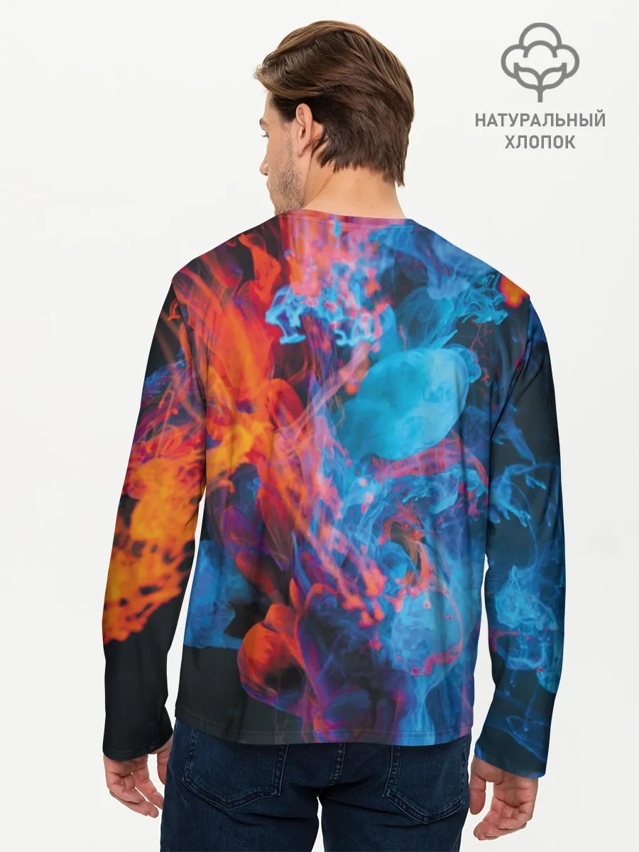 Мужской лонгслив базовый / Metro Fire