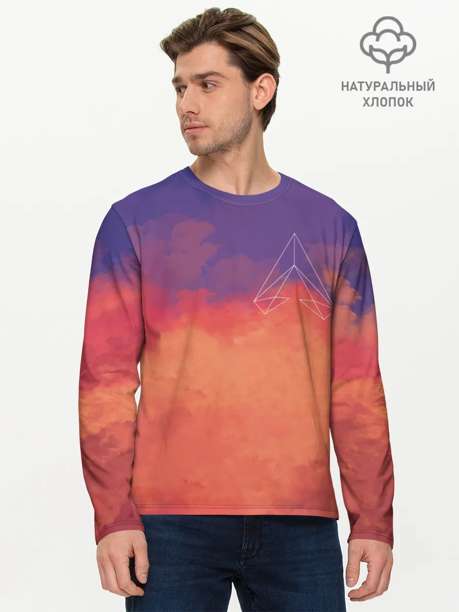 Мужской лонгслив базовый / Apex