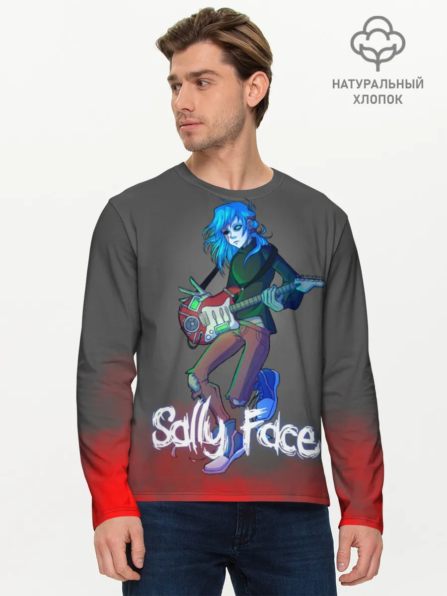 Мужской лонгслив базовый / Sally Face