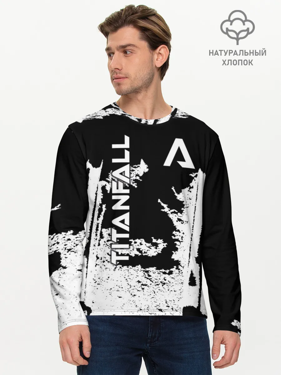 Мужской лонгслив базовый / Titanfall