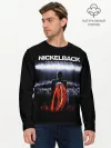 Мужской лонгслив базовый / Nickelback