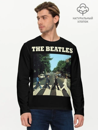 Мужской лонгслив базовый / The Beatles