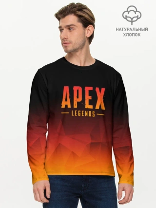 Мужской лонгслив базовый / APEX LEGENDS | АПЕКС ЛЕГЕНДС