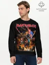 Мужской лонгслив базовый / Iron Maiden