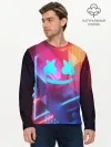 Мужской лонгслив базовый / Marshmello