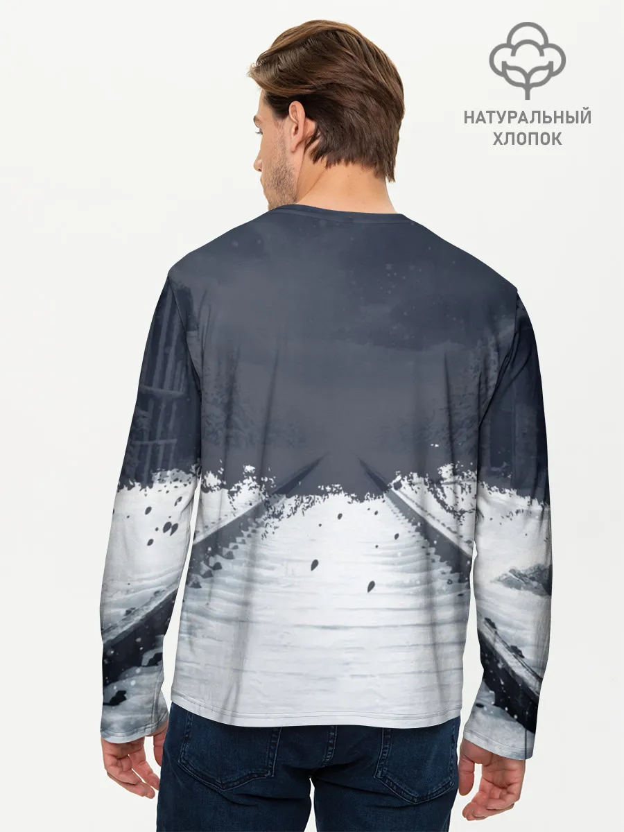 Мужской лонгслив базовый / METRO: EXODUS