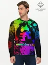 Мужской лонгслив базовый / Monstercat