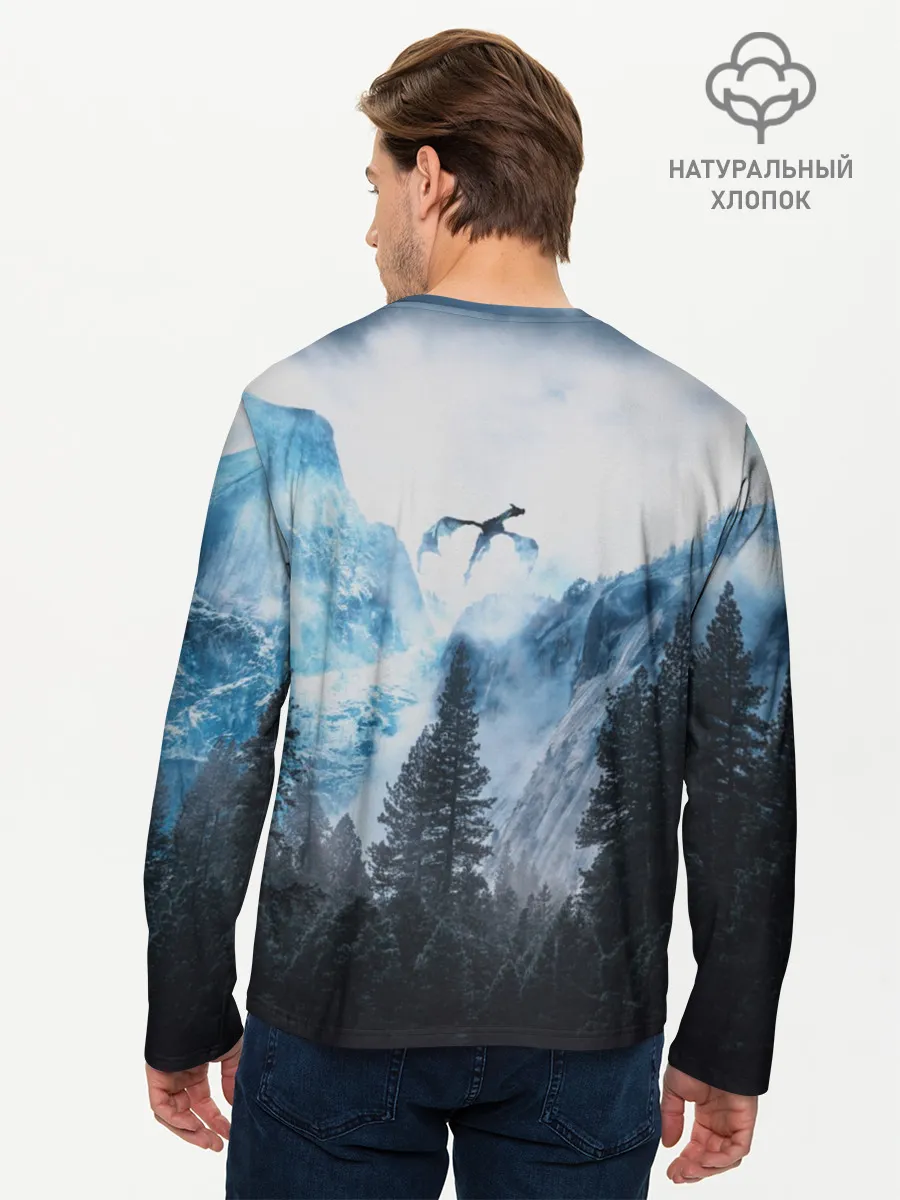 Мужской лонгслив базовый / Skyrim