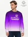 Мужской лонгслив базовый / Twitch
