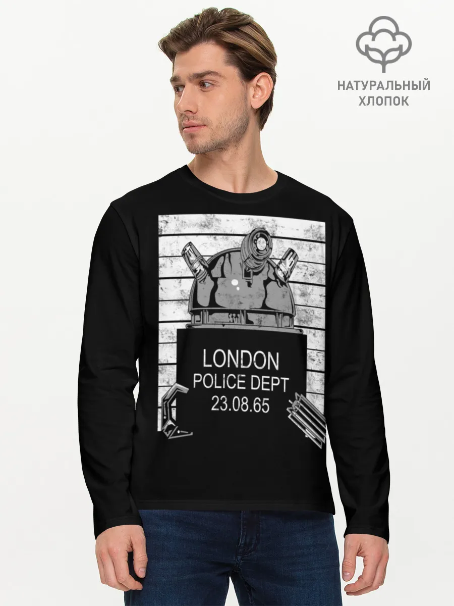 Мужской лонгслив базовый / Доктор Кто. Далек