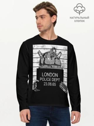 Мужской лонгслив базовый / Доктор Кто. Далек