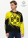 Мужской лонгслив базовый / Боруссия Дортмунд