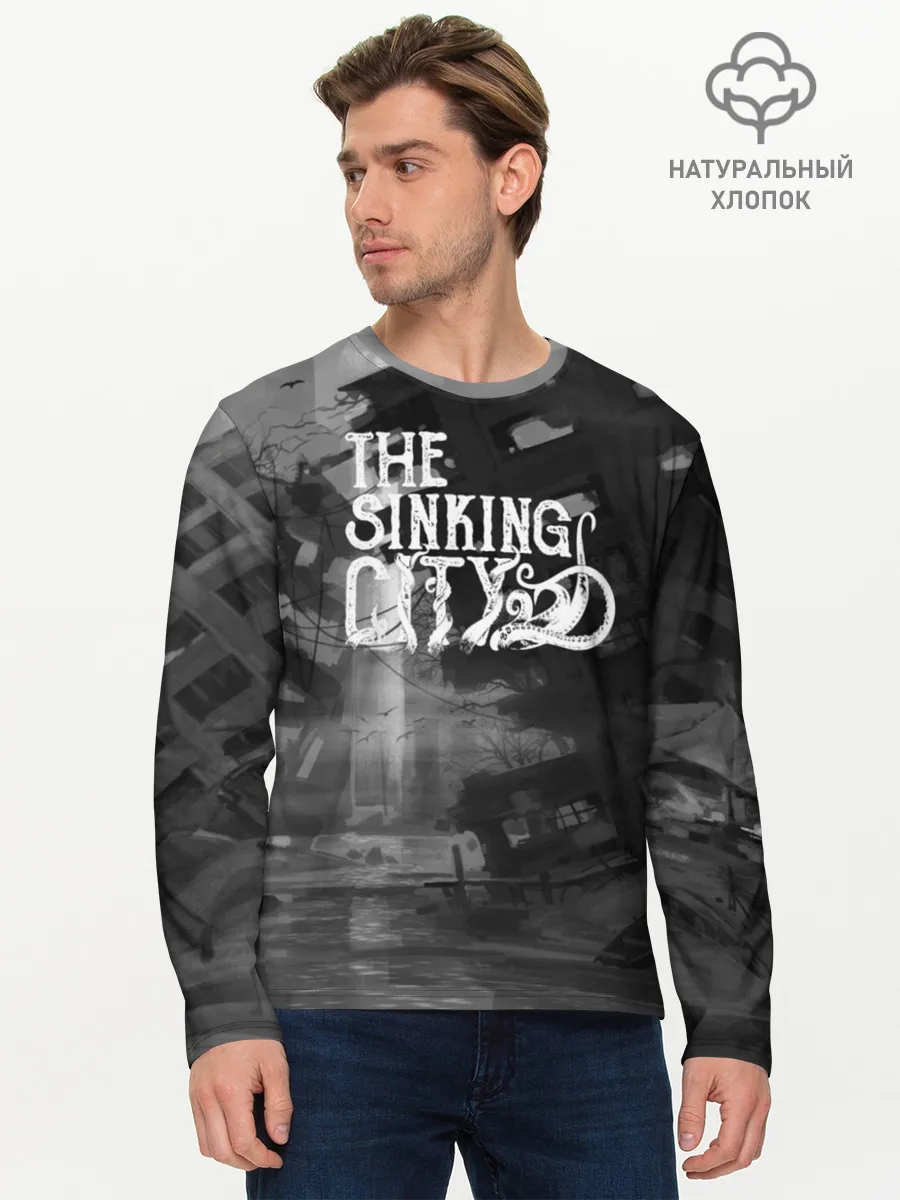 Мужской лонгслив базовый / The Sinking City