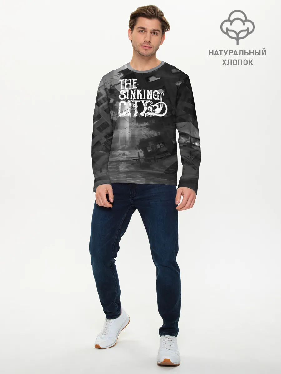 Мужской лонгслив базовый / The Sinking City