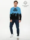Мужской лонгслив базовый / FORTNITE - Black&Blue