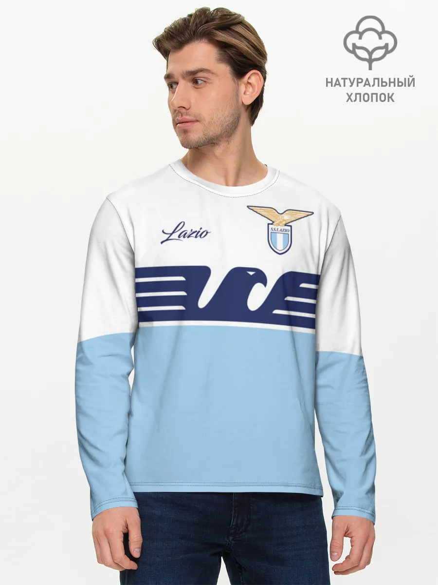 Мужской лонгслив базовый / Лацио
