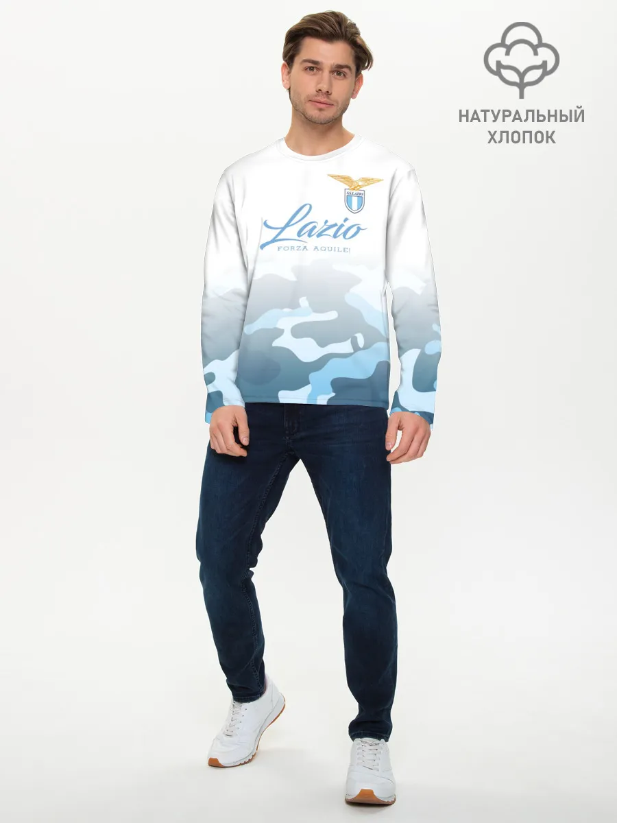 Мужской лонгслив базовый / Лацио