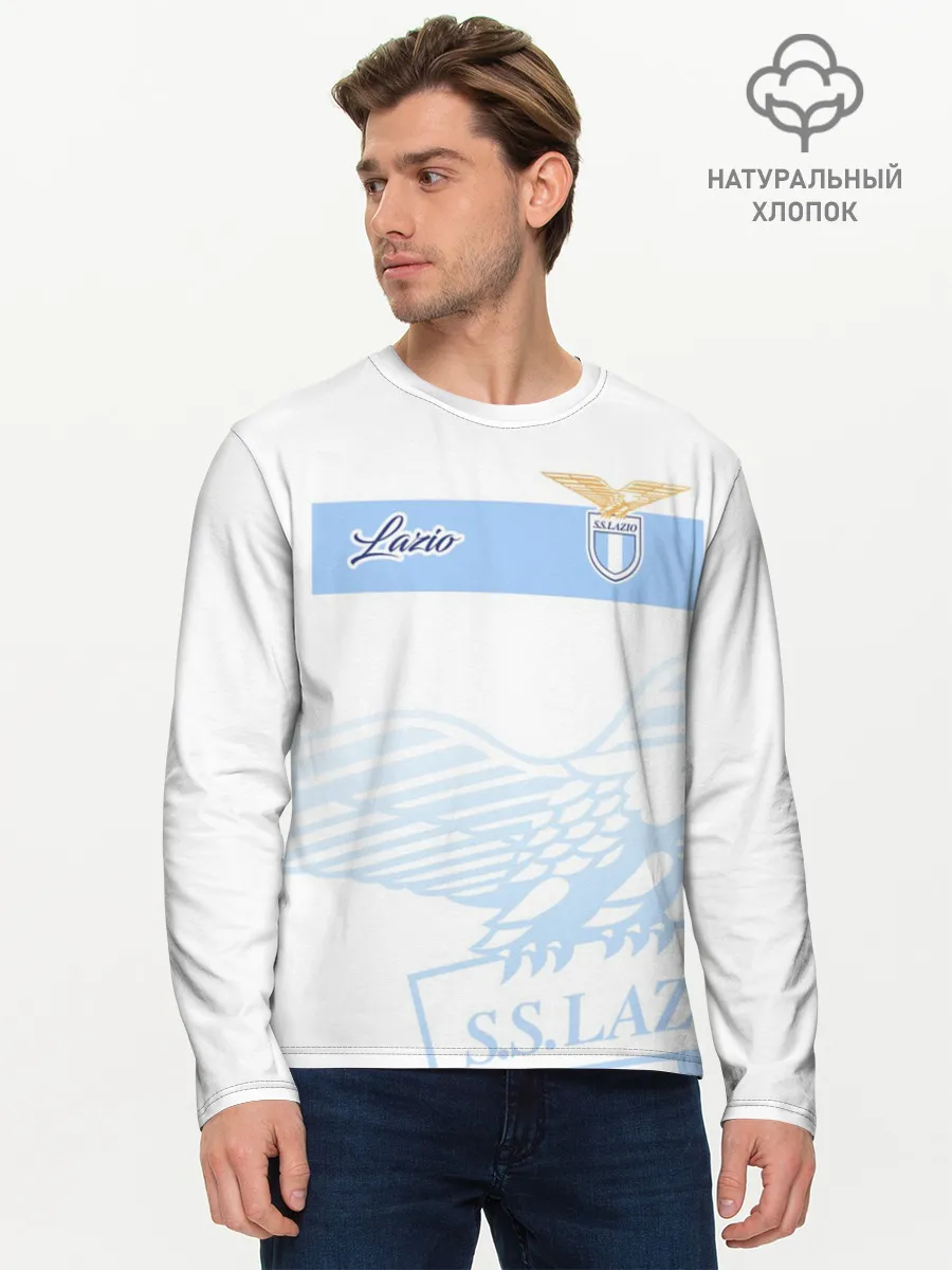 Мужской лонгслив базовый / Лацио