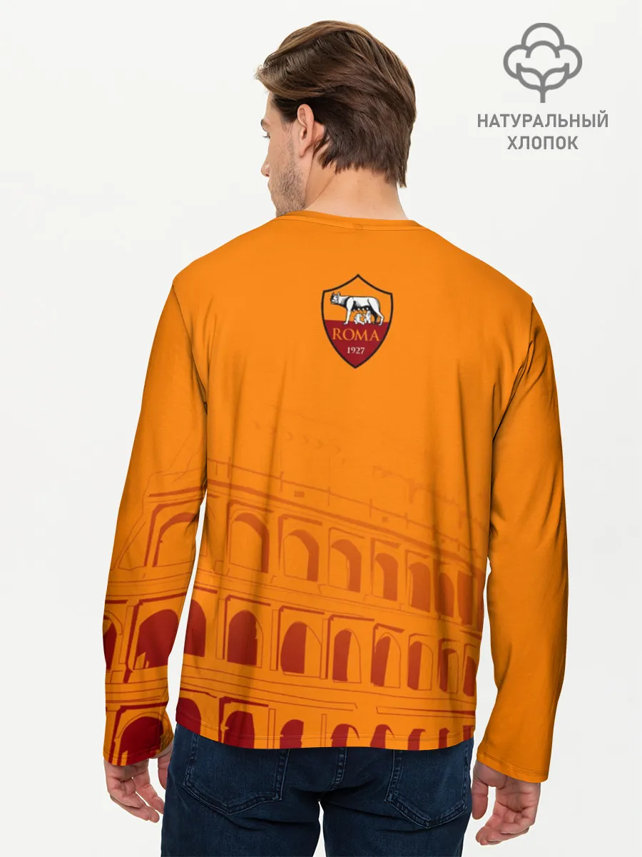 Мужской лонгслив базовый / Рома