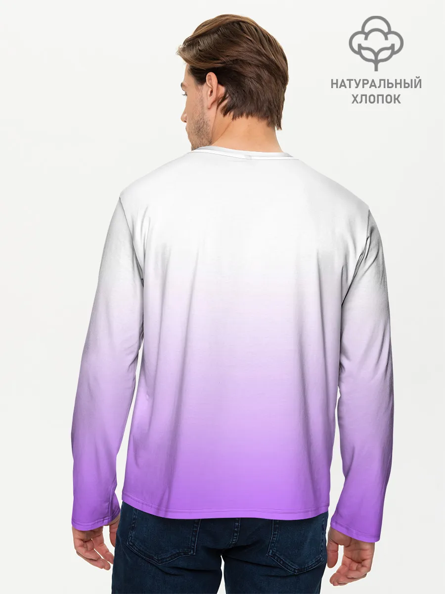 Мужской лонгслив базовый / Re:Zero. Эмилия