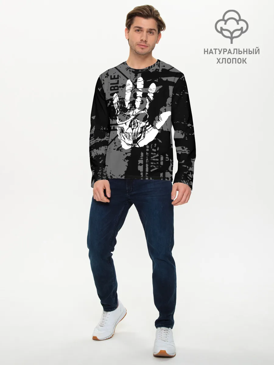 Мужской лонгслив базовый / Stop