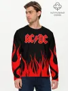 Мужской лонгслив базовый / AC DC