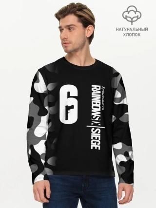 Мужской лонгслив базовый / RAINBOW SIX SIEGE