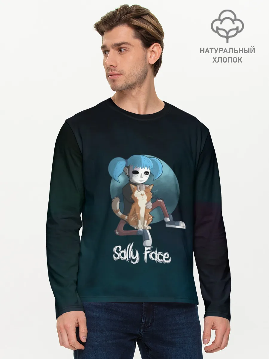 Мужской лонгслив базовый / Sally Face