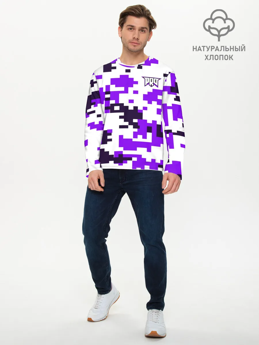 Мужской лонгслив базовый / pro100