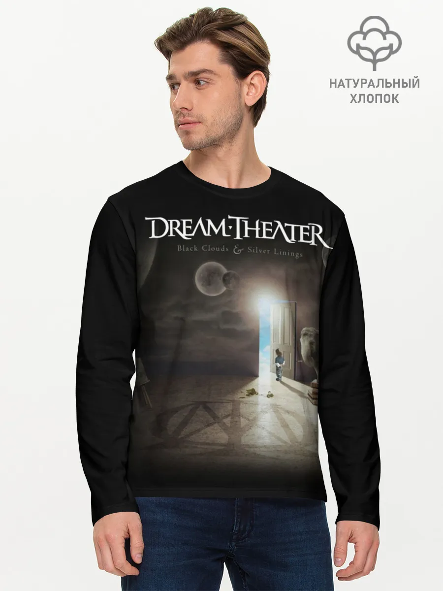 Мужской лонгслив базовый / Dream Theater