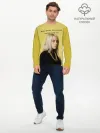 Мужской лонгслив базовый / billie eilish