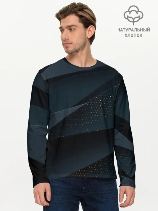 Мужской лонгслив базовый / Алькантара