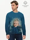 Мужской лонгслив базовый / Billie Eilish
