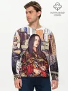Мужской лонгслив базовый / Billie Eilish