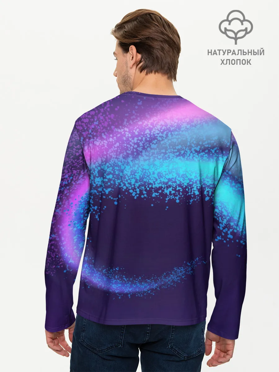 Мужской лонгслив базовый / Стильная сова