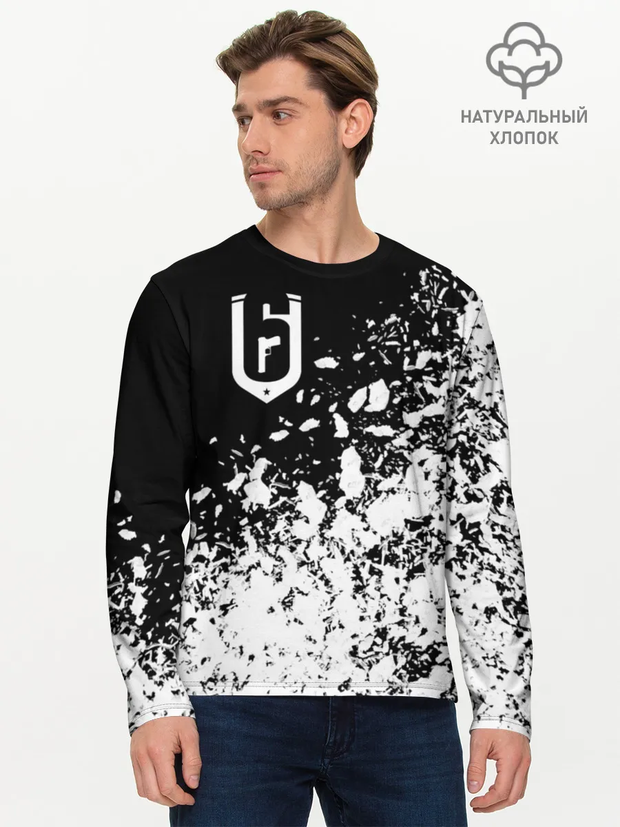 Мужской лонгслив базовый / RAINBOW SIX SIEGE