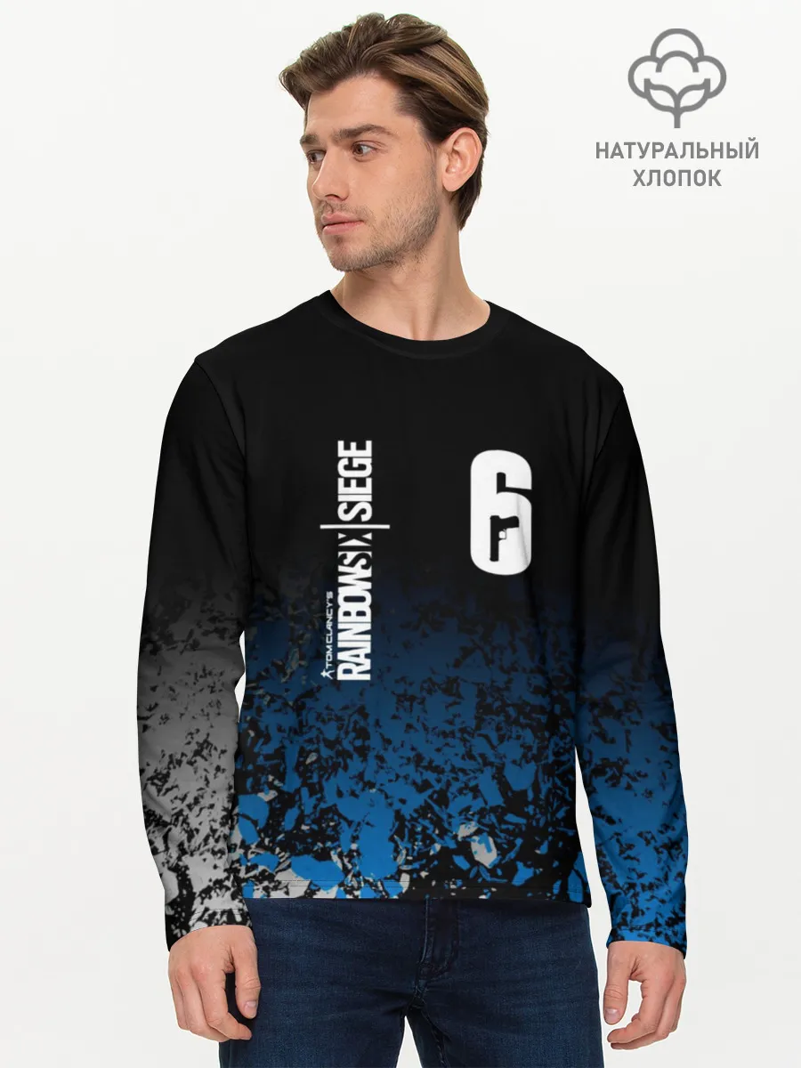 Мужской лонгслив базовый / RAINBOW SIX SIEGE