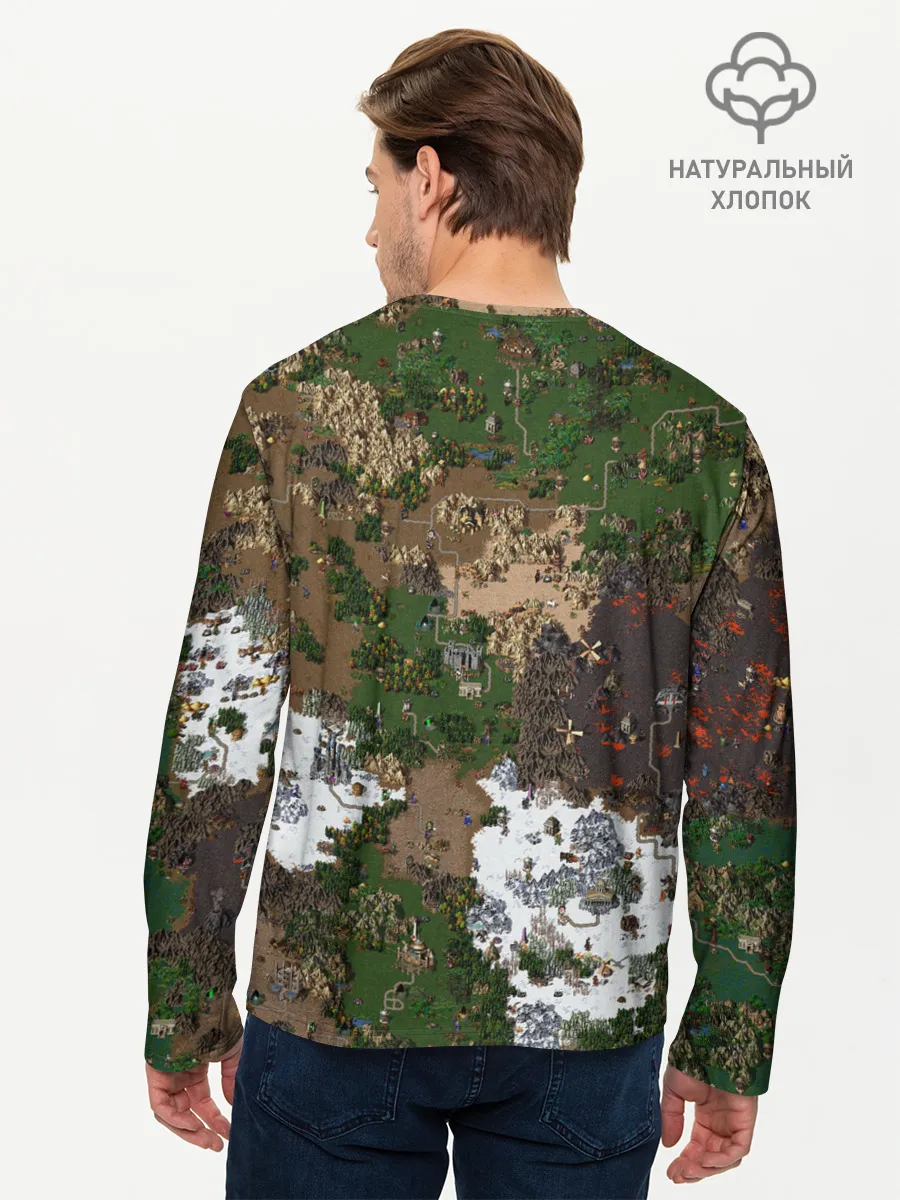 Мужской лонгслив базовый / Heroes III New Map