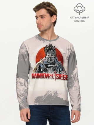 Мужской лонгслив базовый / Rainbow Six: Siege
