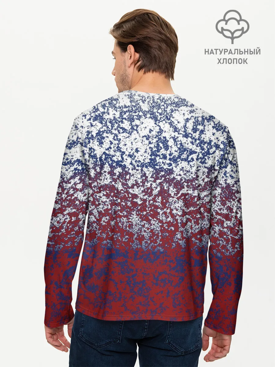 Мужской лонгслив базовый / Русский медведь