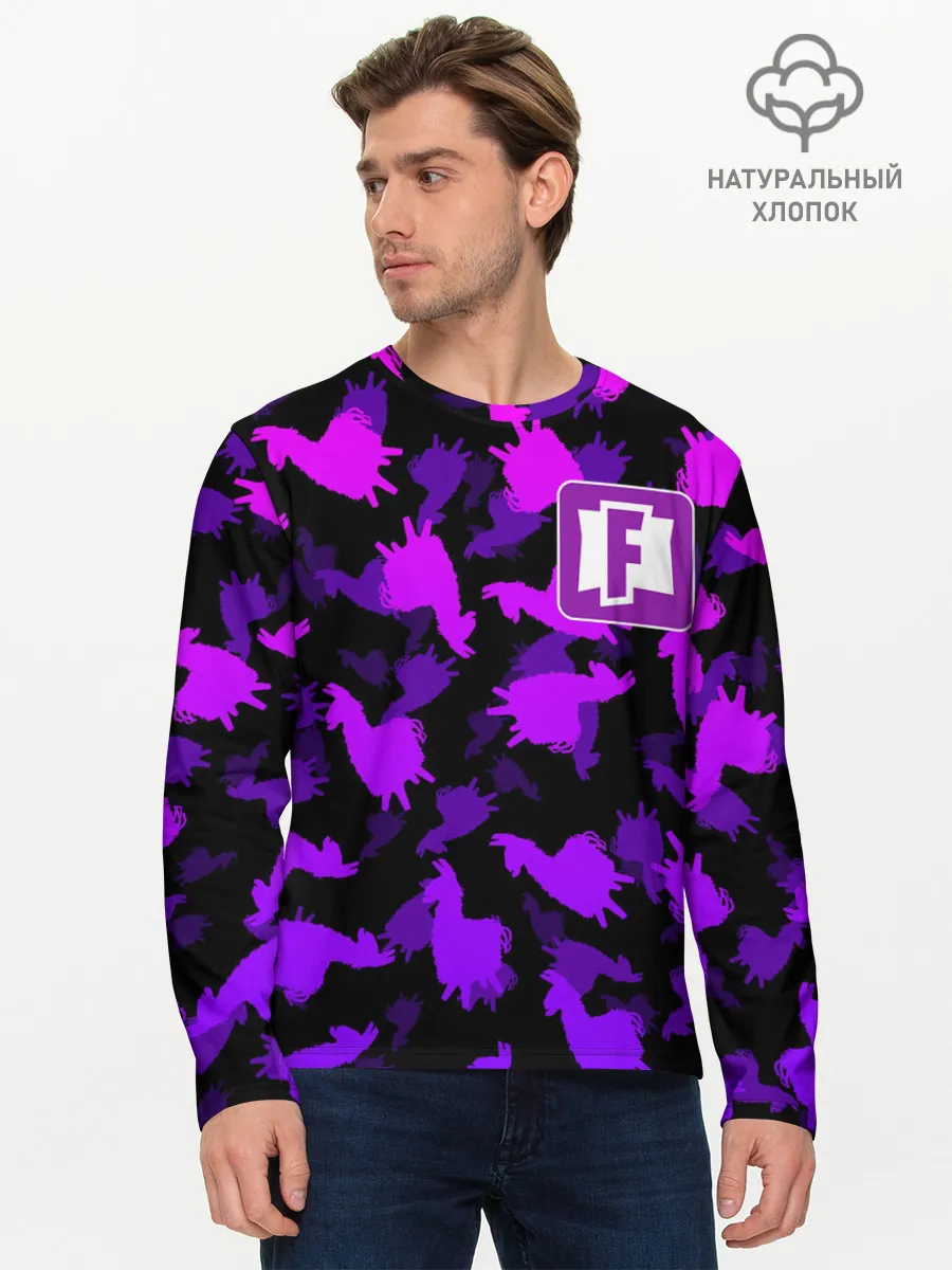 Мужской лонгслив базовый / Fortnite