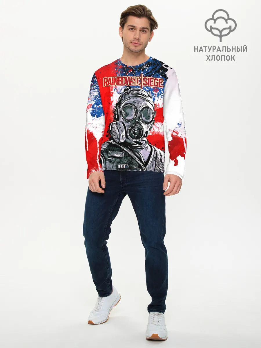 Мужской лонгслив базовый / Rainbow Six: Siege