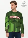 Мужской лонгслив базовый / Roblox