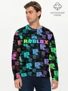 Мужской лонгслив базовый / Roblox